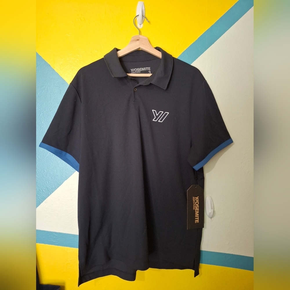 James Perse Blue Golf Tee
